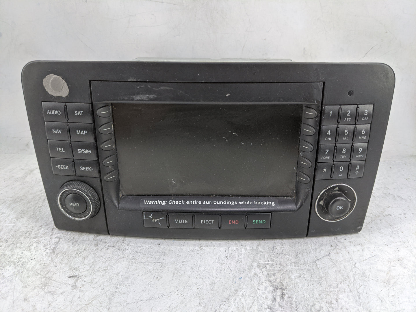 2007-2008 Mercedes-Benz Ml350 Radio AM FM Cd Player Receiver Replacement P/N:A 164 870 39 89 BB0630 Fits Fits 2007 2008 2009