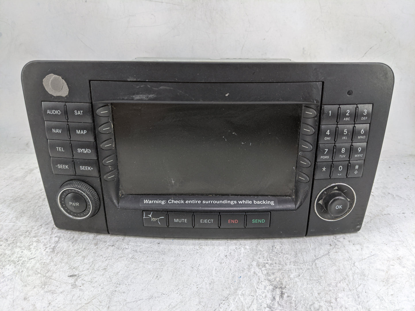2007-2008 Mercedes-Benz Ml350 Radio AM FM Cd Player Receiver Replacement P/N:A 164 870 39 89 BB0630 Fits Fits 2007 2008 2009