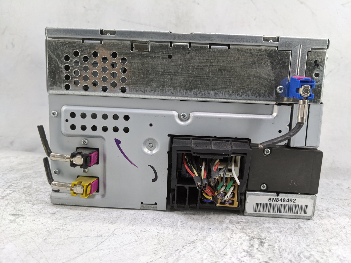 2007-2008 Mercedes-Benz Ml350 Radio AM FM Cd Player Receiver Replacement P/N:A 164 870 39 89 BB0630 Fits Fits 2007 2008 2009