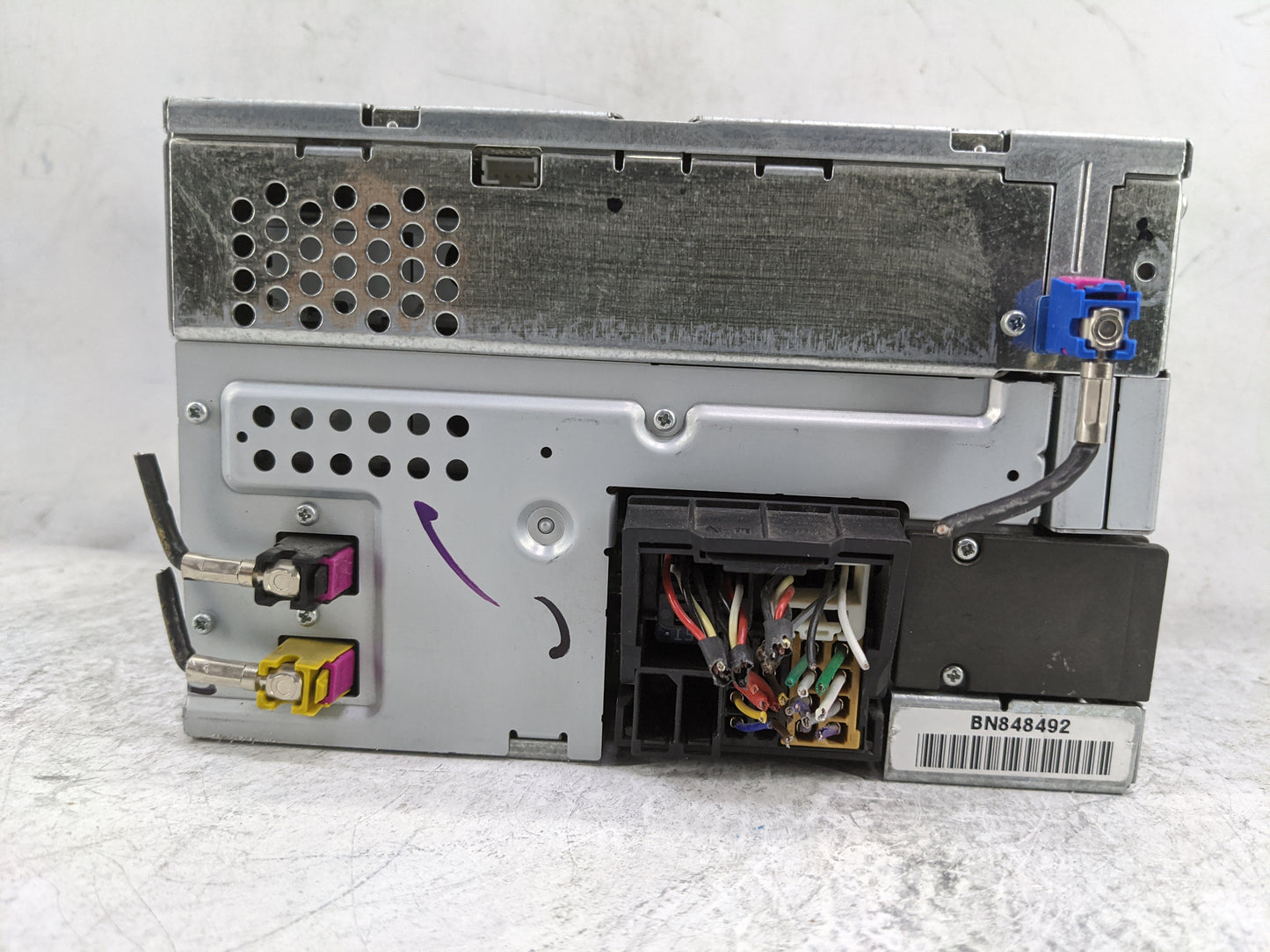 2007-2008 Mercedes-Benz Ml350 Radio AM FM Cd Player Receiver Replacement P/N:A 164 870 39 89 BB0630 Fits Fits 2007 2008 2009