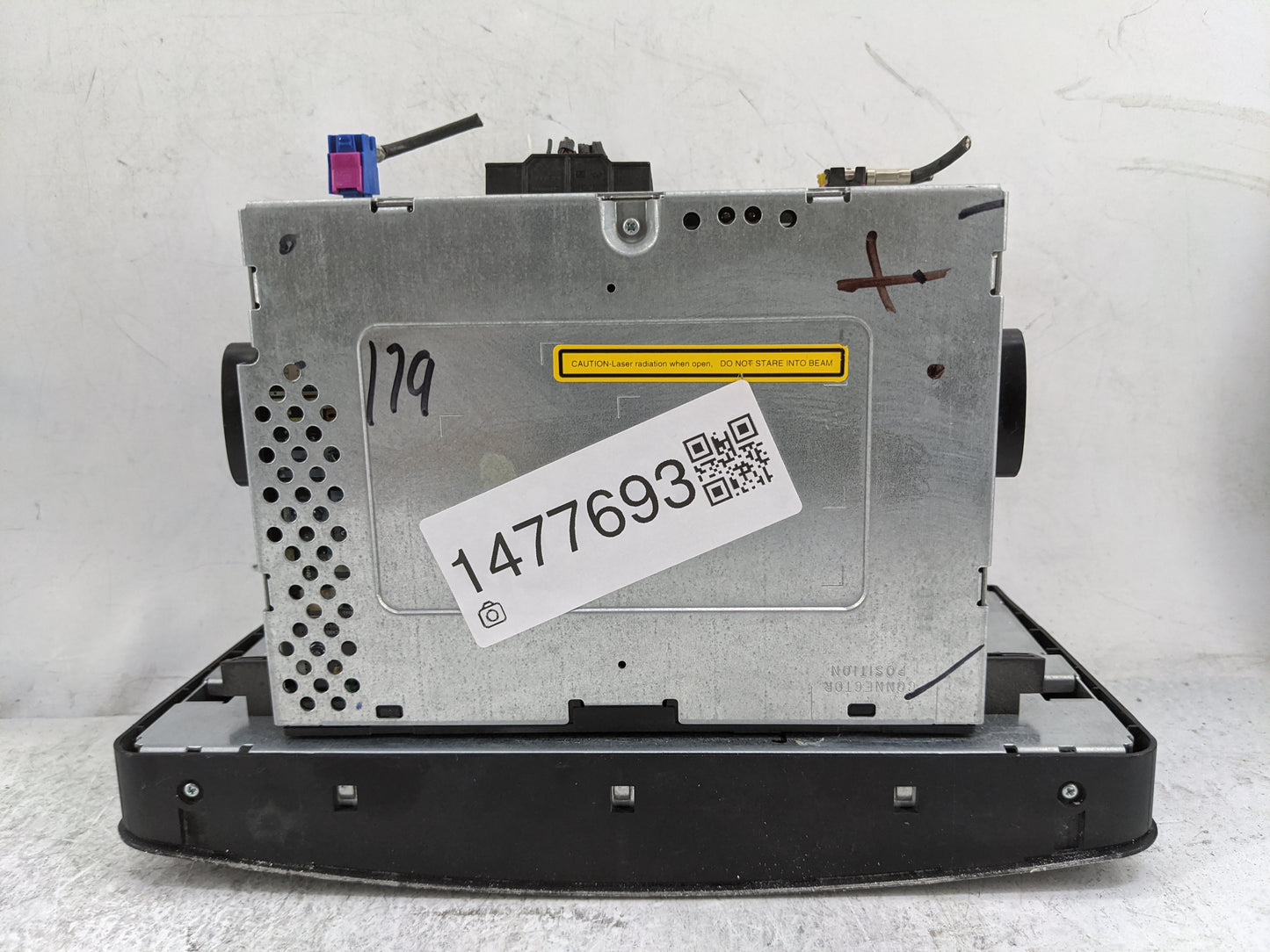 2007-2008 Mercedes-Benz Ml350 Radio AM FM Cd Player Receiver Replacement P/N:A 164 870 39 89 BB0630 Fits Fits 2007 2008 2009