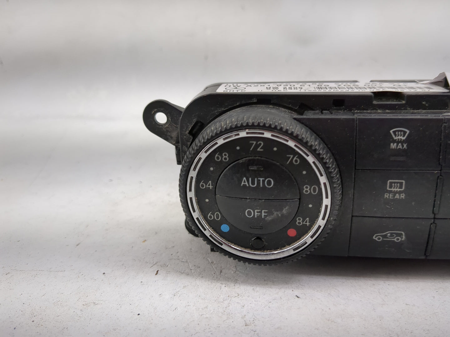 2006-2008 Mercedes-Benz Ml350 Climate Control Module Temperature AC/Heater Replacement P/N:A2518707389 A2518205189 Fits OEM 