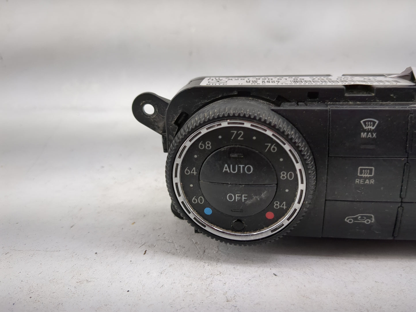 2006-2008 Mercedes-Benz Ml350 Climate Control Module Temperature AC/Heater Replacement P/N:A2518707389 A2518205189 Fits OEM 
