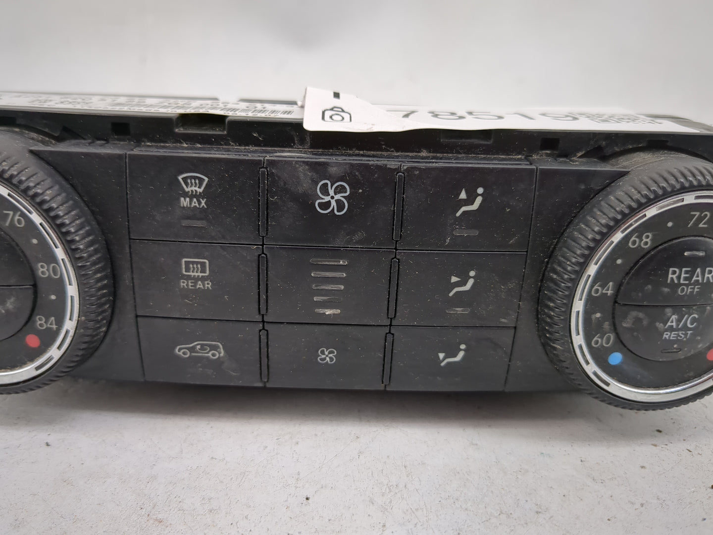 2006-2008 Mercedes-Benz Ml350 Climate Control Module Temperature AC/Heater Replacement P/N:A2518707389 A2518205189 Fits OEM 