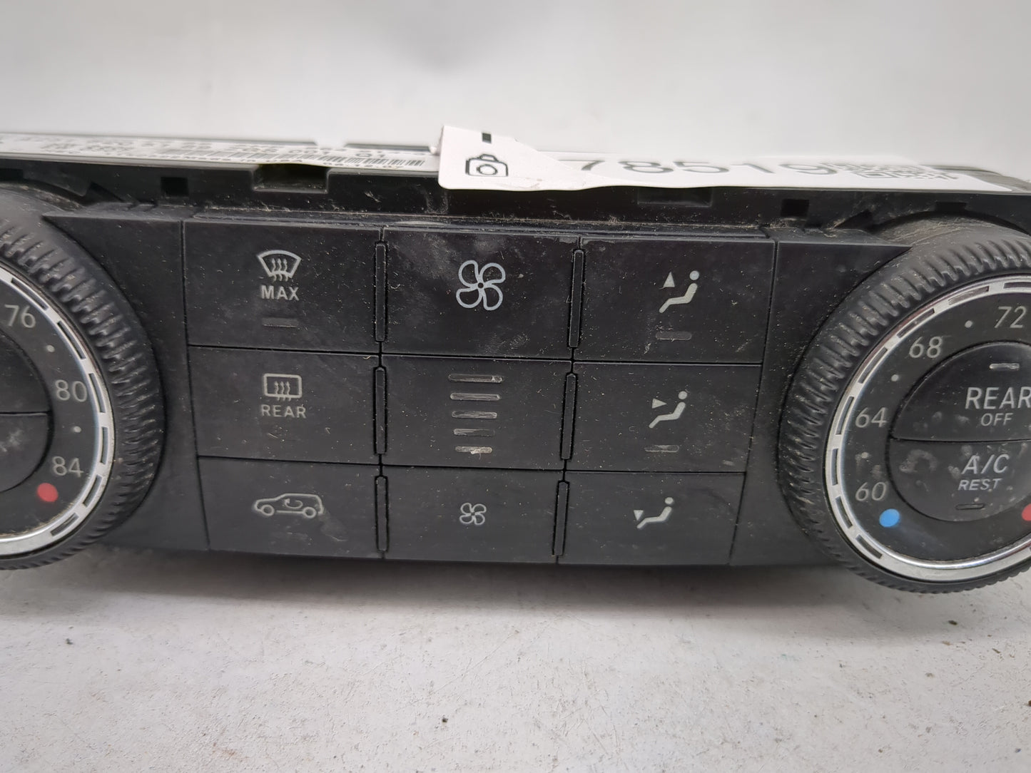 2006-2008 Mercedes-Benz Ml350 Climate Control Module Temperature AC/Heater Replacement P/N:A2518707389 A2518205189 Fits OEM 