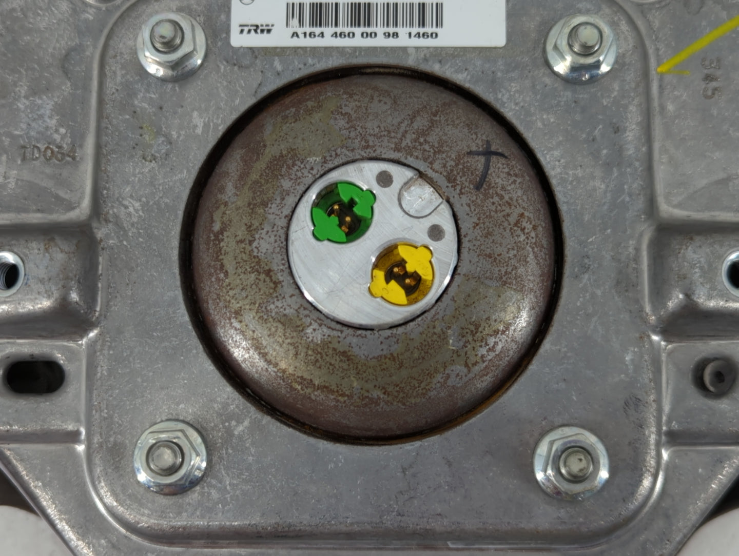 2006-2008 Mercedes-Benz R350 Air Bag Driver Left Steering Wheel Mounted P/N:A164 460 22 00 98 Fits Fits 2006 2007 2008 2009 