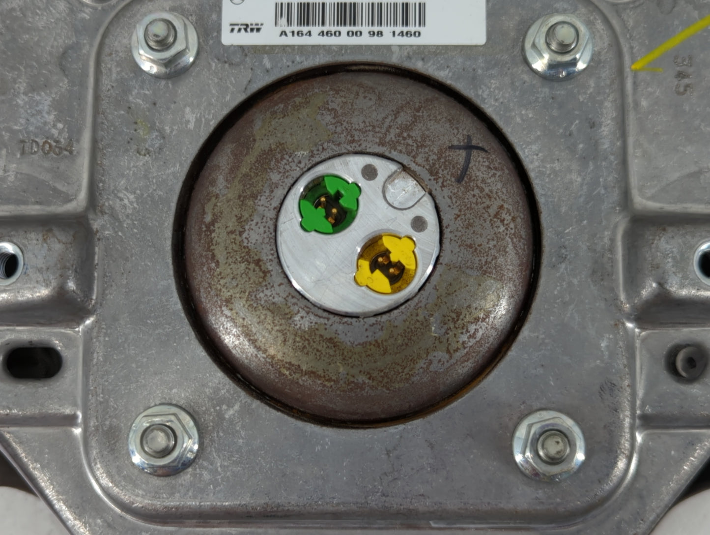 2006-2008 Mercedes-Benz R350 Air Bag Driver Left Steering Wheel Mounted P/N:A164 460 22 00 98 Fits Fits 2006 2007 2008 2009 