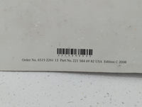 2008 Mercedes-Benz S430 Owners Manual Book Guide P/N:221 584 69 82 OEM Used Auto Parts - Oemusedautoparts1.com