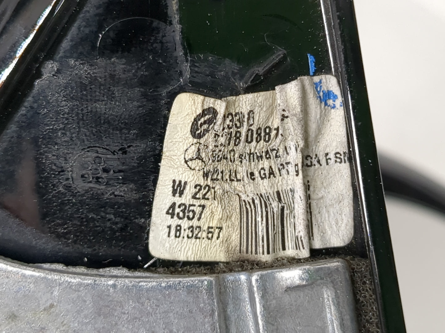 2008-2009 Mercedes-Benz S450 Passenger Side View Mirror - Right Door Mirror OEM Used - Oemusedautoparts1.com