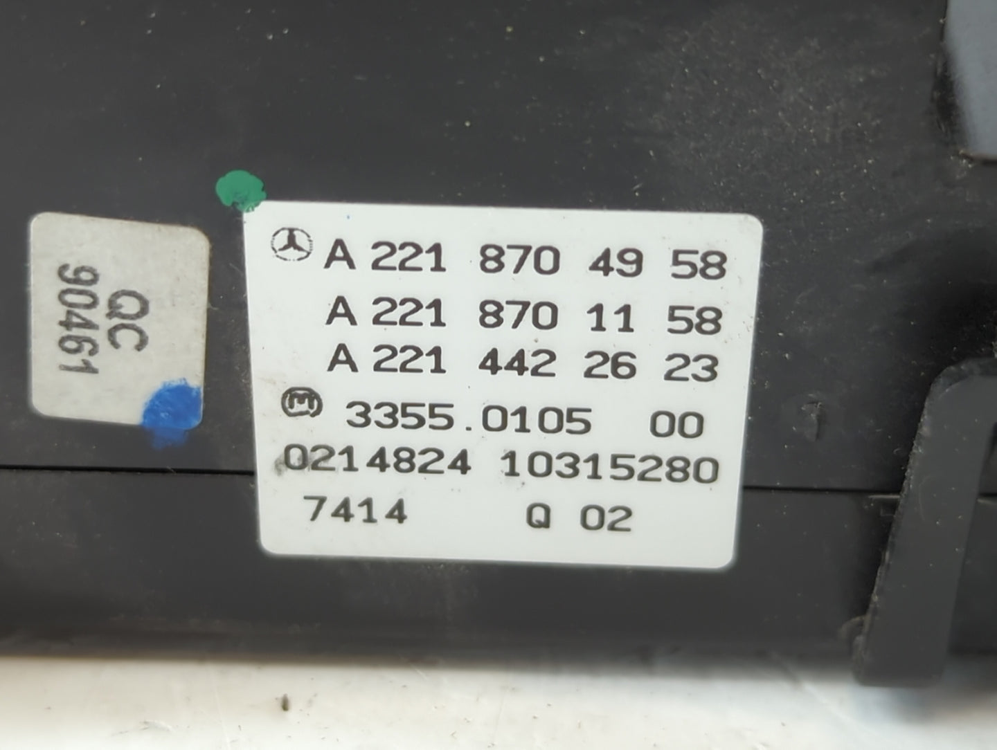 2008-2011 Mercedes-Benz S450 Climate Control Module Temperature AC/Heater Replacement P/N:A 221 442 26 58 A 221 870 11 58 Fi