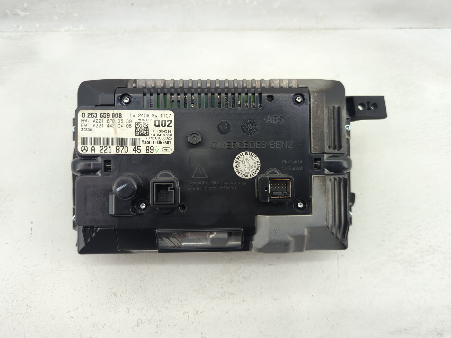 2007-2008 Mercedes-benz S550 Information Display Screen - Oemusedautoparts1.com