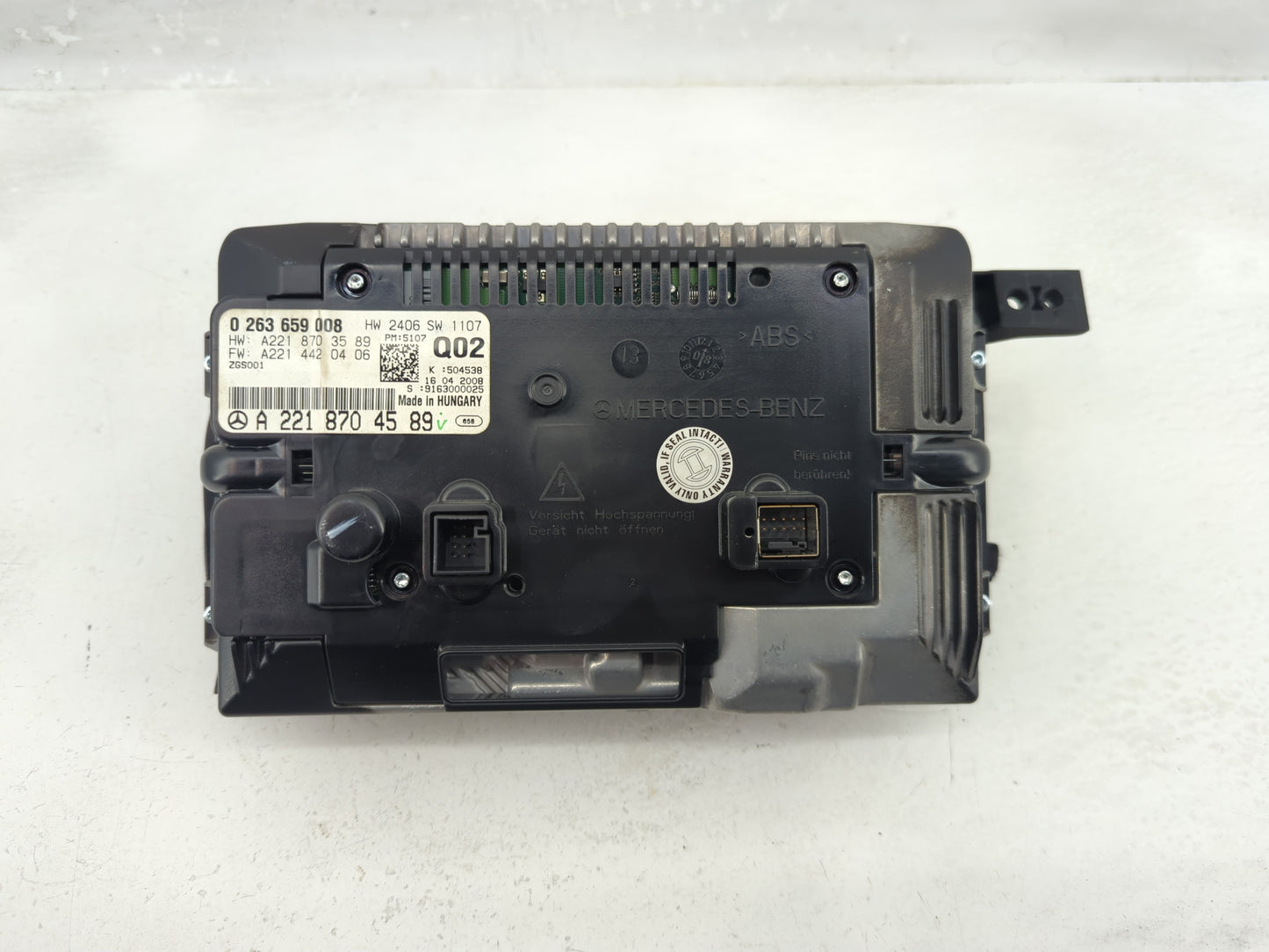 2007-2008 Mercedes-benz S550 Information Display Screen - Oemusedautoparts1.com