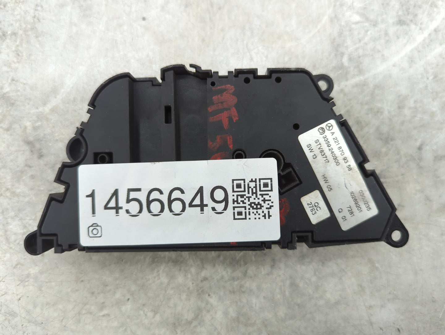 2008 Mercedes-benz S550 Passenger Right Seat Switch 1456649 - Oemusedautoparts1.com