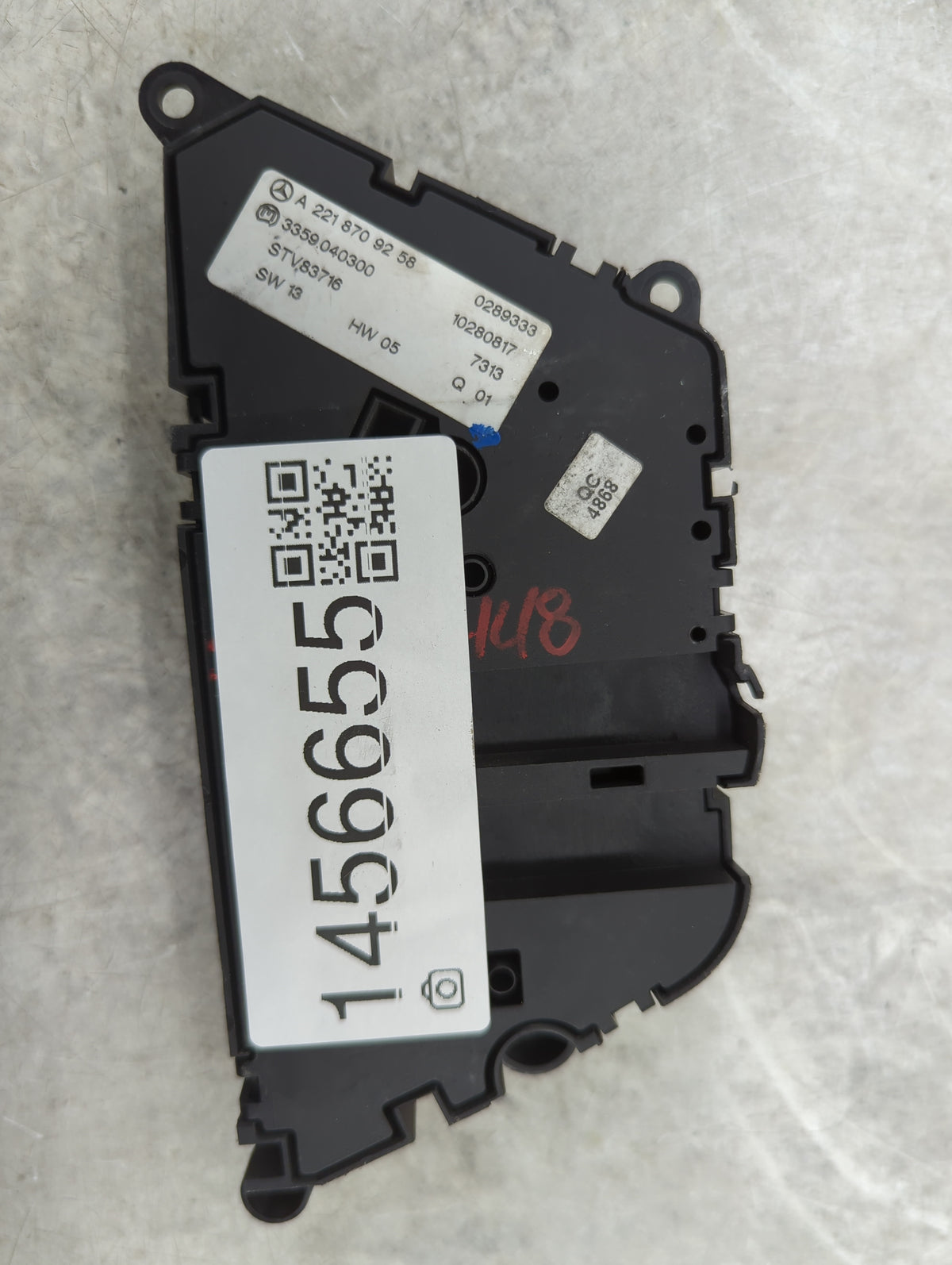 2008 Mercedes-benz S550 Driver Left Seat Switch - Oemusedautoparts1.com
