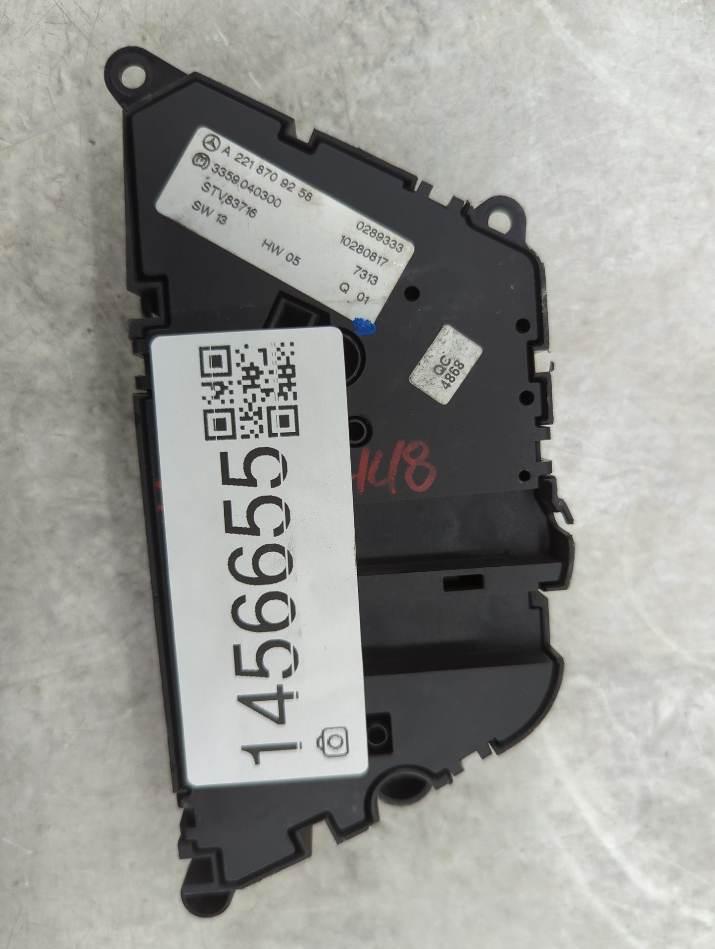 2008 Mercedes-benz S550 Driver Left Seat Switch - Oemusedautoparts1.com