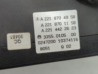 2007-2013 Mercedes-Benz S550 Climate Control Module Temperature AC/Heater Replacement P/N:A2214422623 A2218701158 Fits OEM U