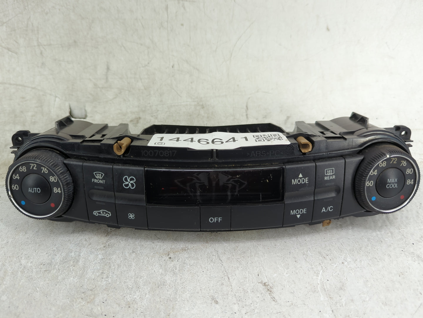 2008 Mercedes E-Class Climate Control Module Temperature AC/Heater Replacement P/N:2118301690 10070817 Fits OEM Used Auto Pa