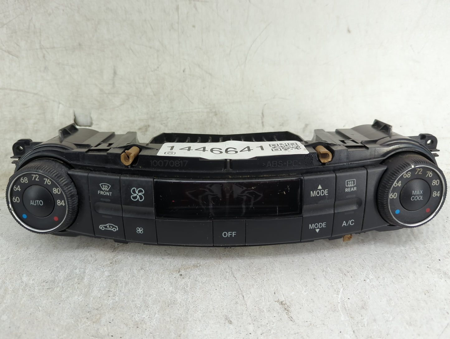 2008 Mercedes E-Class Climate Control Module Temperature AC/Heater Replacement P/N:2118301690 10070817 Fits OEM Used Auto Pa