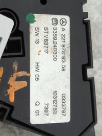 2008 Mercedes S550 Driver Left Seat Switch 1456673 - Oemusedautoparts1.com