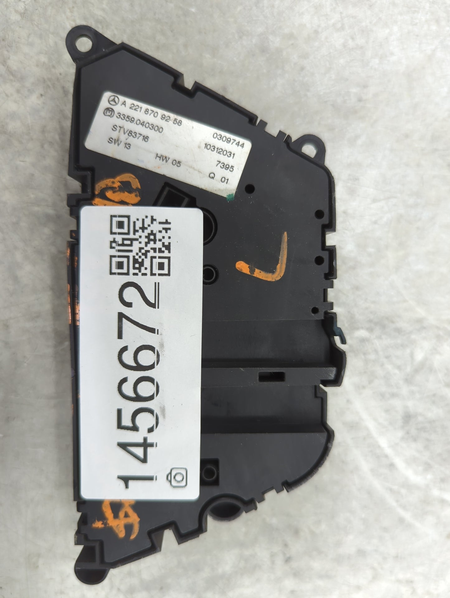2008 Mercedes Sclass Passenger Right Seat Switch 1456672 - Oemusedautoparts1.com