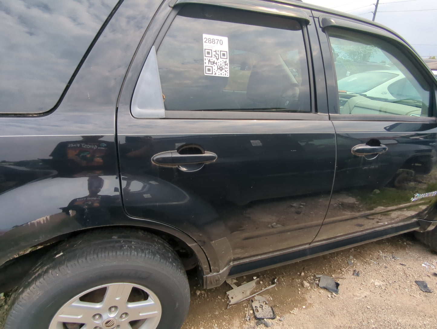 2008-2011 Mercury Mariner Passenger Rear Door Oem - Oemusedautoparts1.com