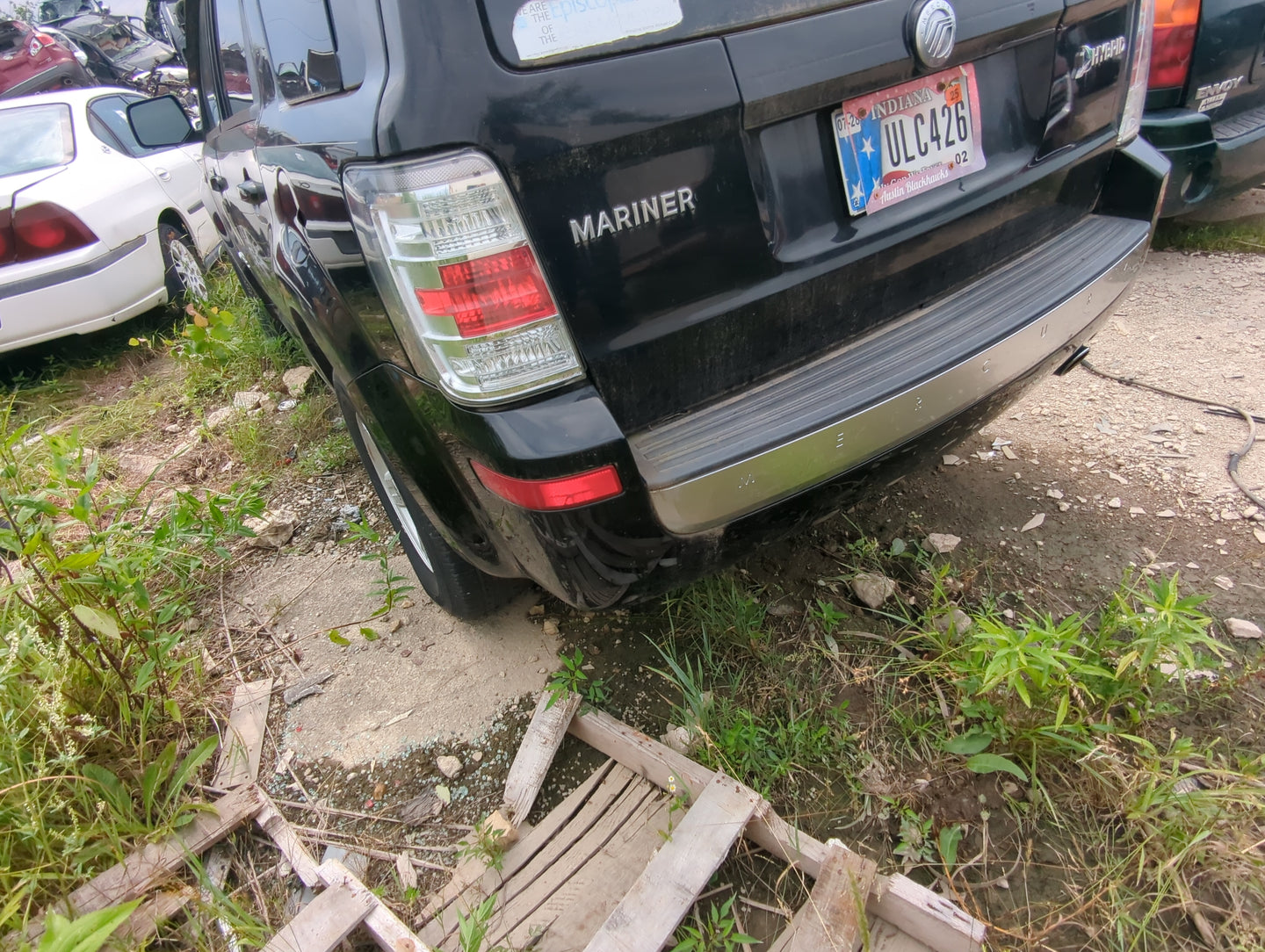 2008-2011 Mercury Mariner Rear Bumper Assembly Oem 1089598 - Oemusedautoparts1.com