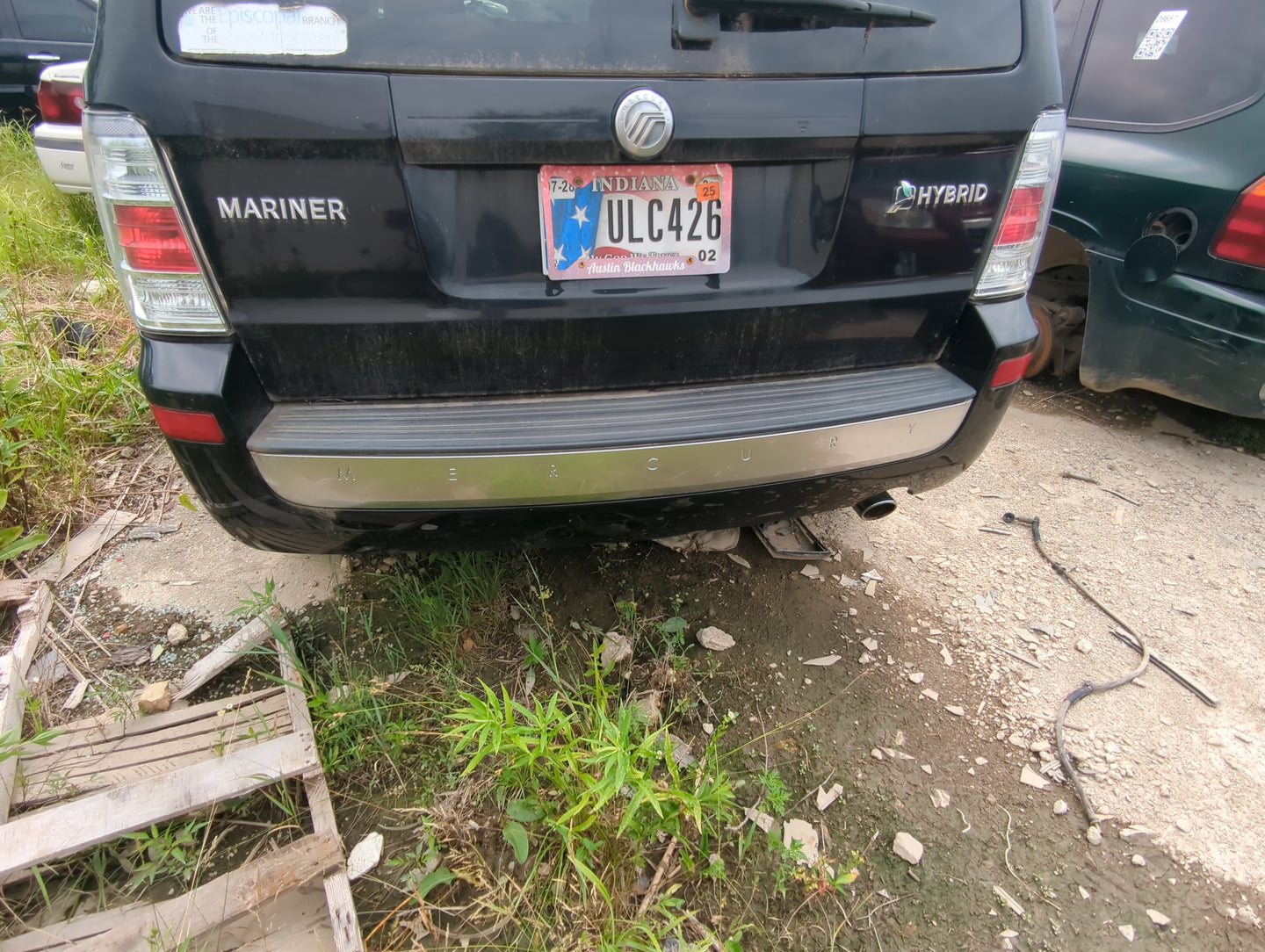 2008-2011 Mercury Mariner Rear Bumper Assembly Oem 1089598 - Oemusedautoparts1.com