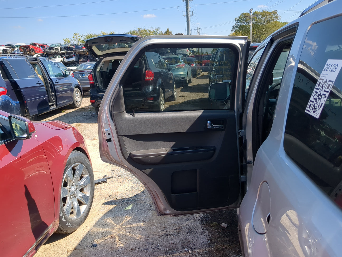 2008-2011 Mercury Mariner Driver Rear Door Oem 1178112 - Oemusedautoparts1.com