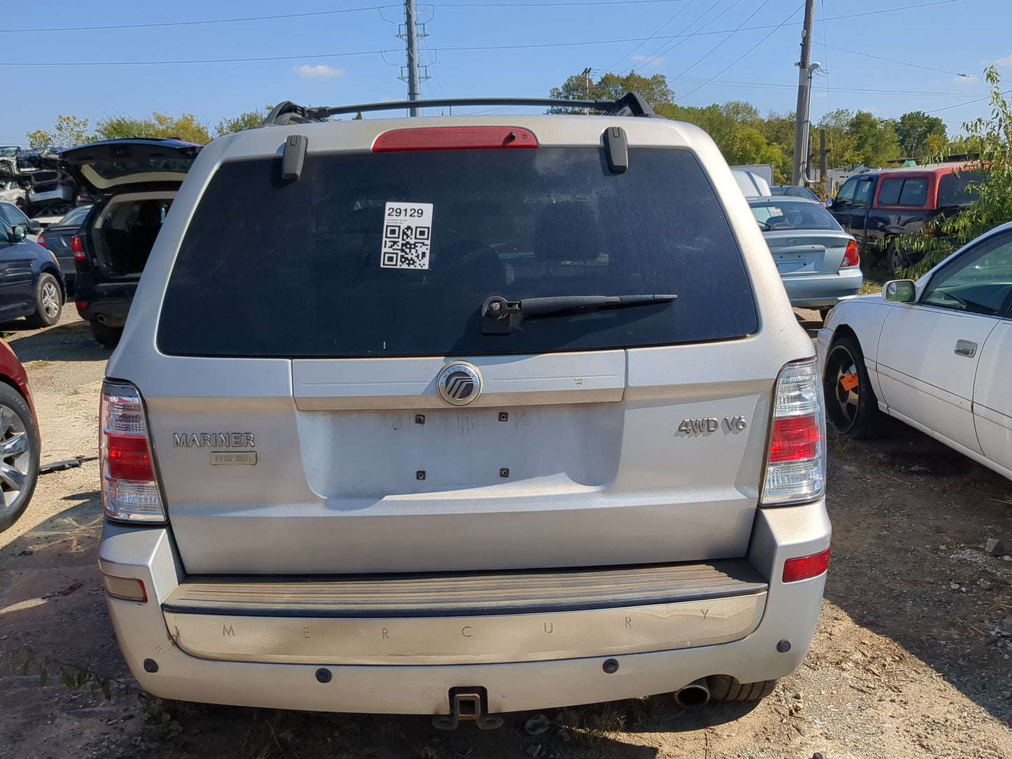 2008-2009 Mercury Mariner Trunk/decklid/hatch/tailgate Oem - Oemusedautoparts1.com