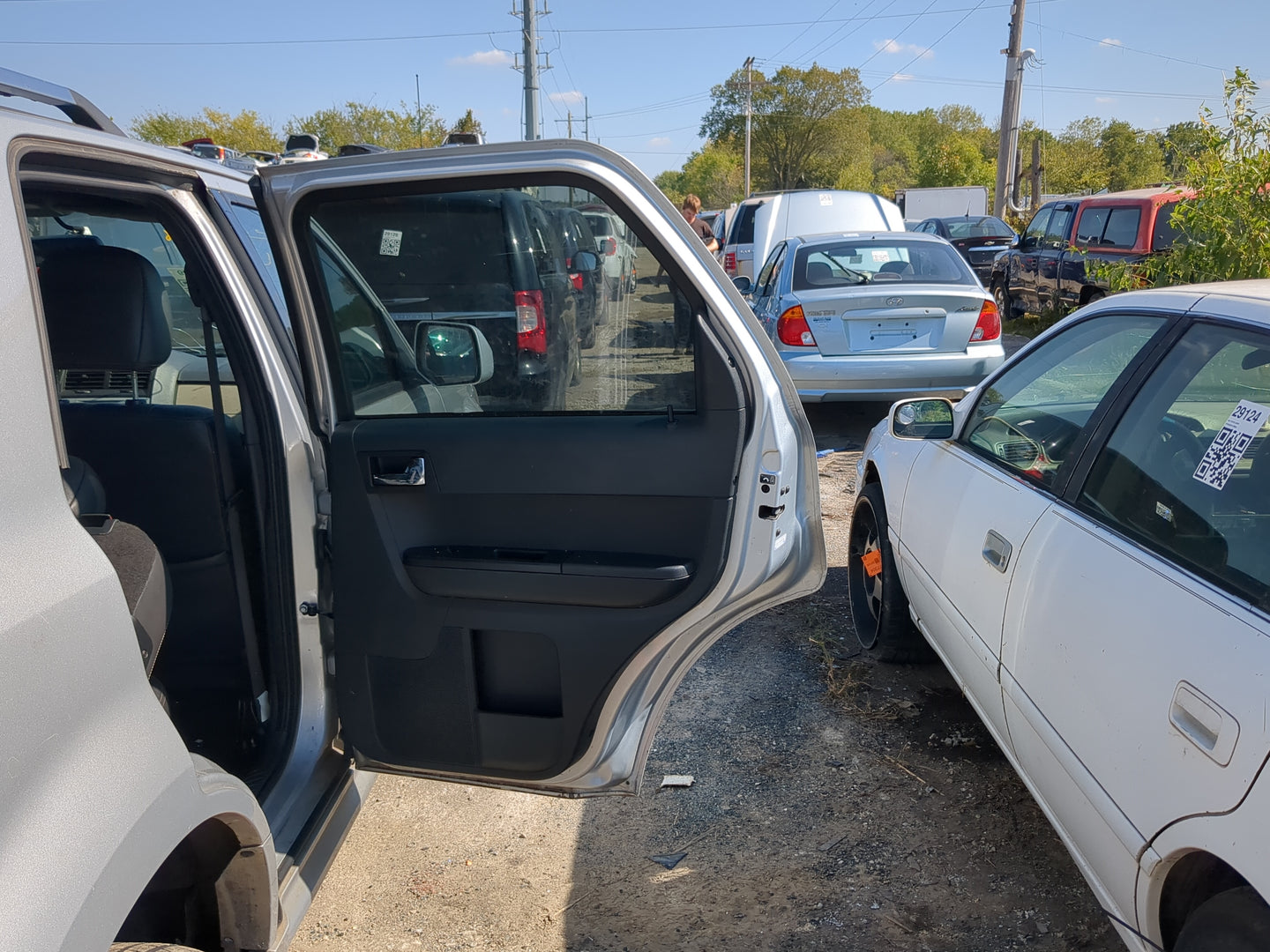 2008-2011 Mercury Mariner Passenger Rear Door Oem - Oemusedautoparts1.com