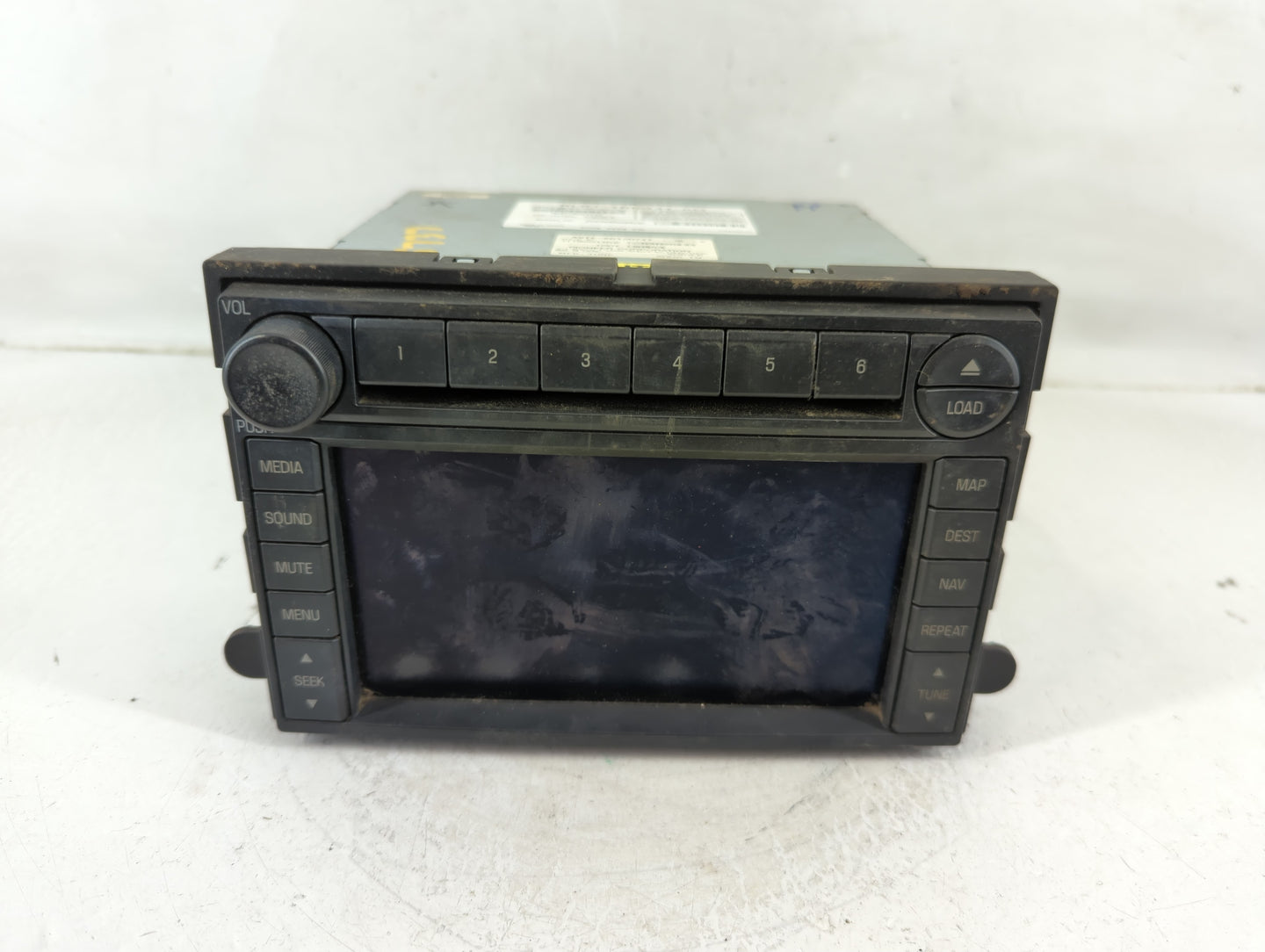 2008 Mercury Mariner Radio AM FM Cd Player Receiver Replacement P/N:8L8T-18K931-AD Fits OEM Used Auto Parts - Oemusedautopar