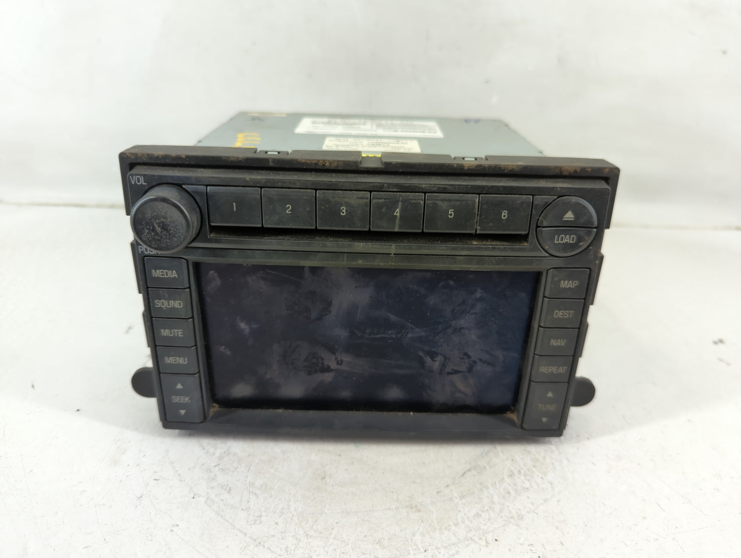 2008 Mercury Mariner Radio AM FM Cd Player Receiver Replacement P/N:8L8T-18K931-AD Fits OEM Used Auto Parts - Oemusedautopar