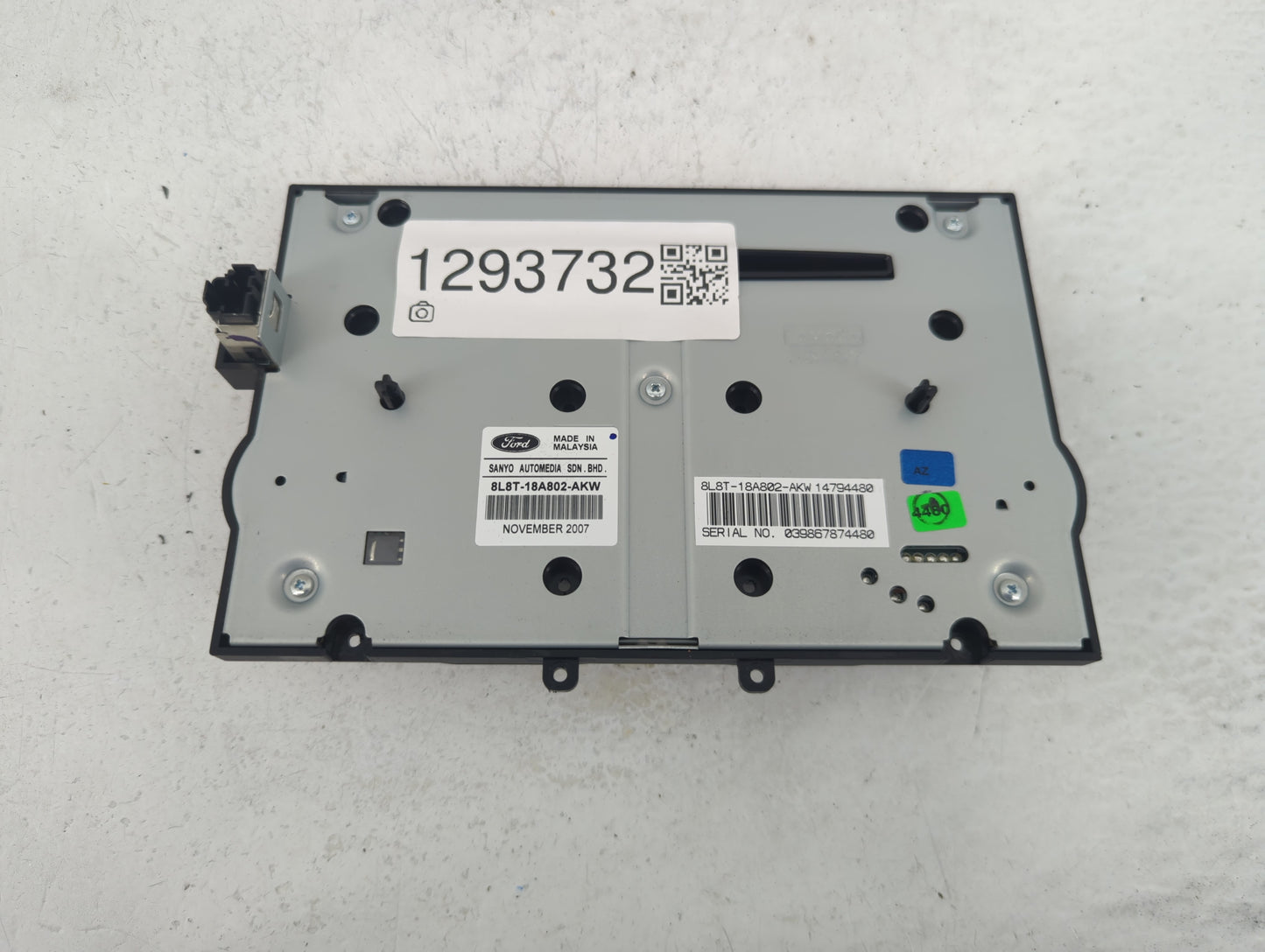 2008-2008 Mercury Mariner Radio Control Panel - Oemusedautoparts1.com