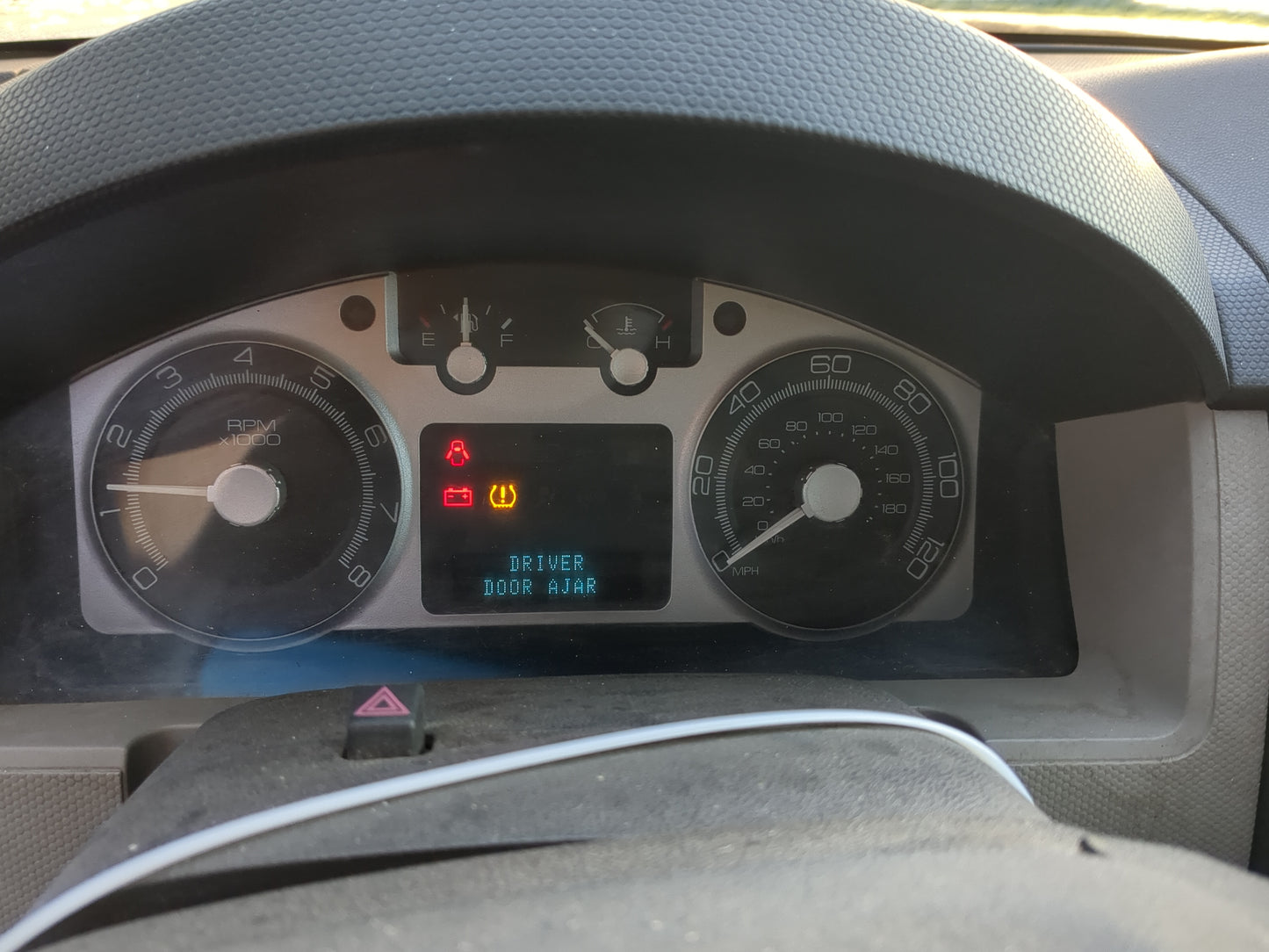2008 Mercury Mariner Instrument Cluster Speedometer Gauges Miles:187K Fits OEM Used Auto Parts - Oemusedautoparts1.com