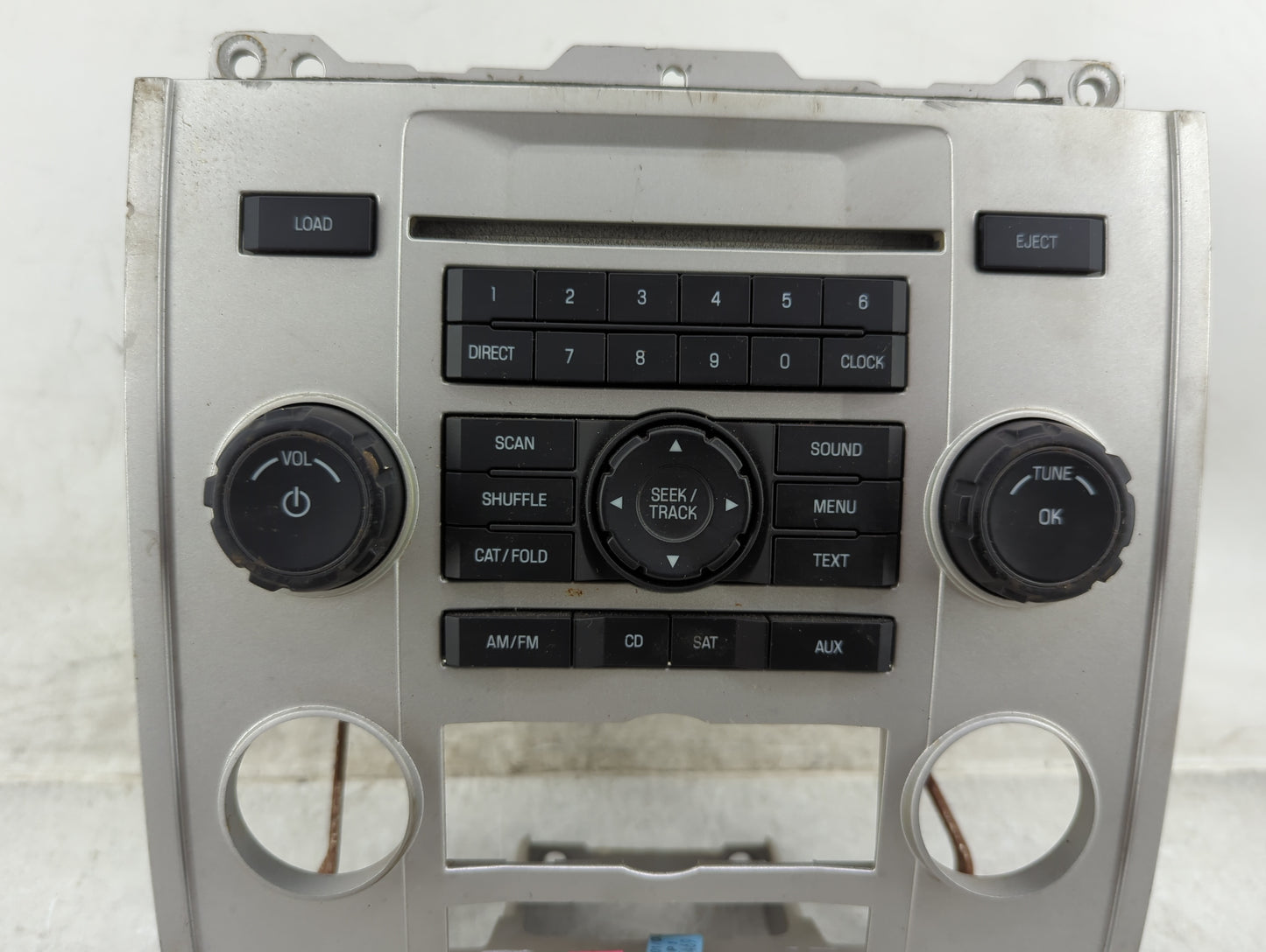 2008 Mercury Mariner Radio AM FM Cd Player Receiver Replacement P/N:8L8T-19C108-AL 8L8T-19C108-AJ Fits OEM Used Auto Parts -