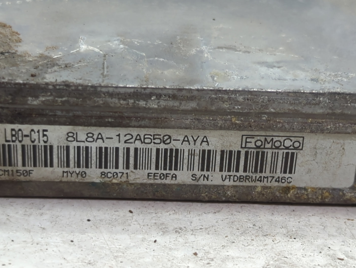 2008 Mercury Mariner PCM Engine Control Computer ECU ECM PCU OEM P/N:8L8A-12A650-AYA Fits OEM Used Auto Parts - Oemusedautop