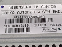 2008 Mercury Mariner Radio AM FM Cd Player Receiver Replacement P/N:8E6T18C869AM38PA Fits OEM Used Auto Parts - Oemusedautop