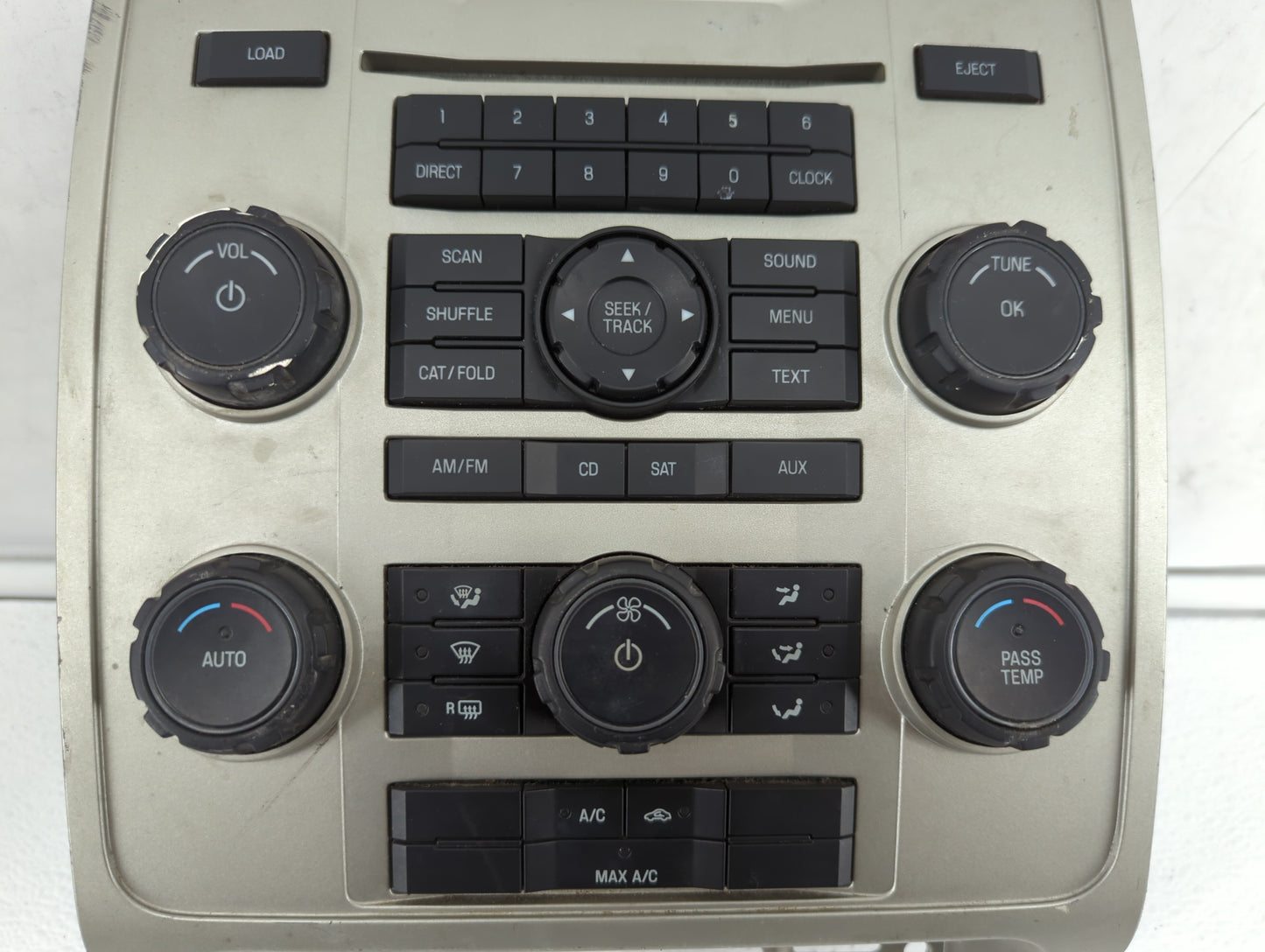 Mercury Mariner Radio Control Panel - Oemusedautoparts1.com