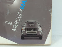 2008 Mercury Mariner Owners Manual Book Guide OEM Used Auto Parts - Oemusedautoparts1.com