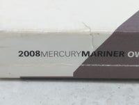 2008 Mercury Mariner Owners Manual Book Guide OEM Used Auto Parts - Oemusedautoparts1.com