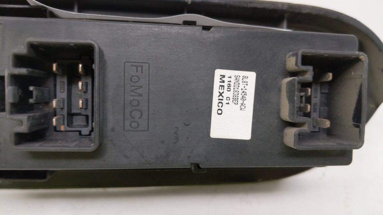 2008 Mercury Mariner Master Power Window Switch Replacement Driver Side Left Fits OEM Used Auto Parts - Oemusedautoparts1.co