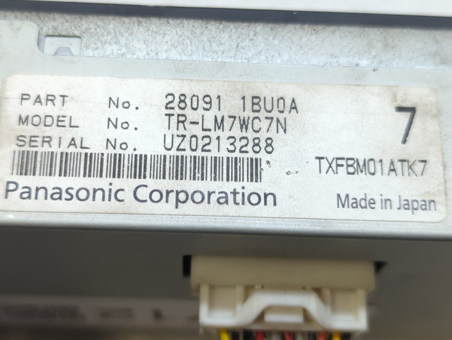 2008 Mercury Mariner Radio AM FM Cd Player Receiver Replacement P/N:28091 1BU0A 8L8T-18A802-AKW, 8L8T-18A802-AHW Fits OEM Us