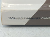 2008 Mercury Mariner Owners Manual Book Guide P/N:8E6J-19A321-AA OEM Used Auto Parts - Oemusedautoparts1.com