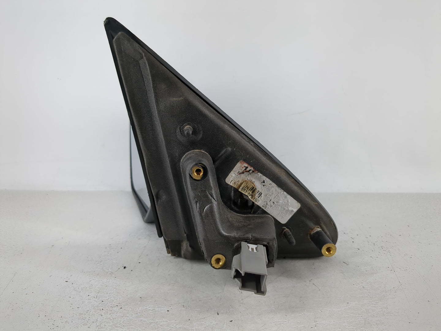 2008-2009 Mercury Mariner Passenger Right Side View Manual Door Mirror - Oemusedautoparts1.com