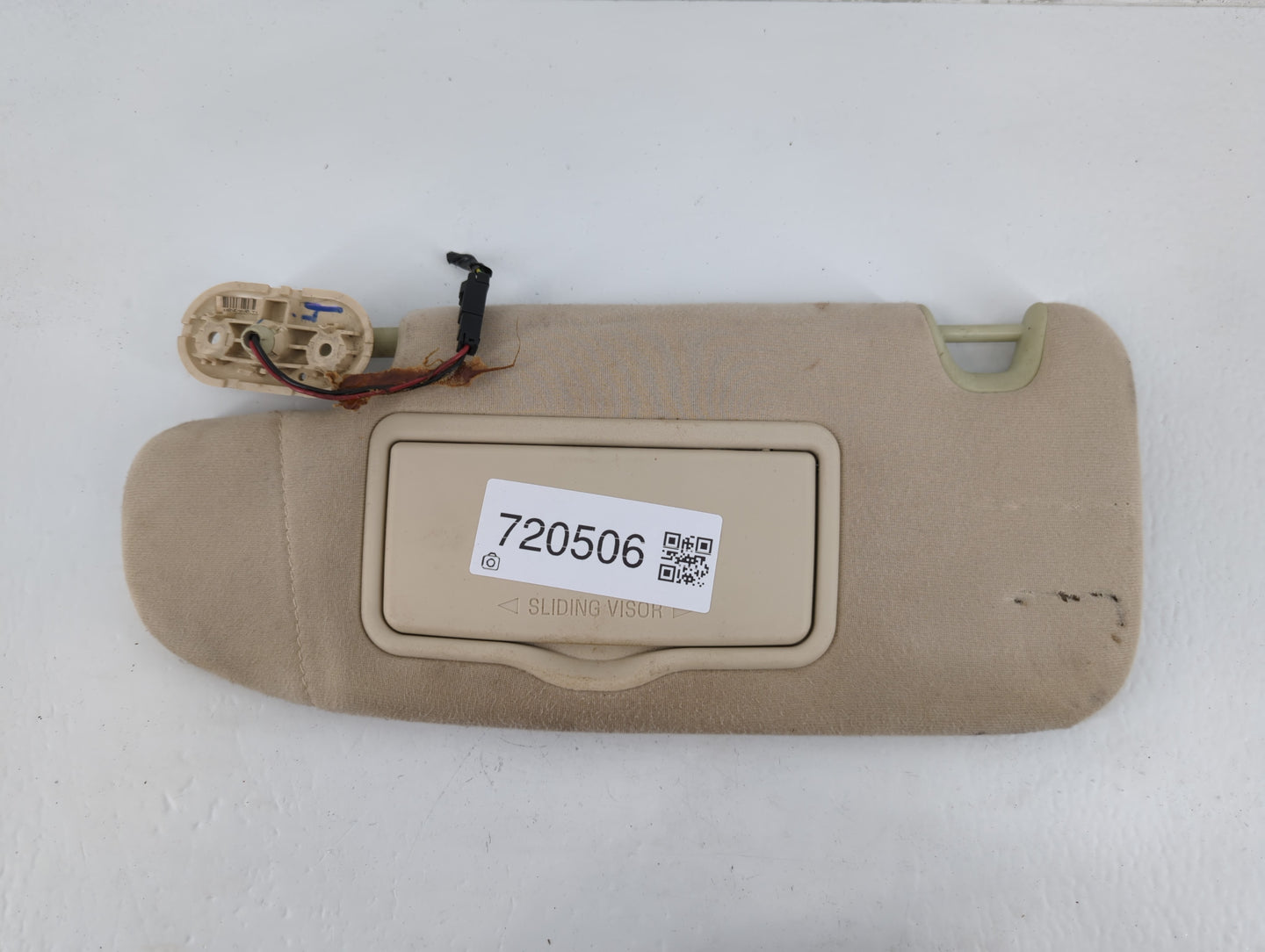 2006-2009 Mercury Milan Sun Visor Shade Replacement Passenger Right Mirror Fits Fits 2006 2007 2008 2009 OEM Used Auto Parts