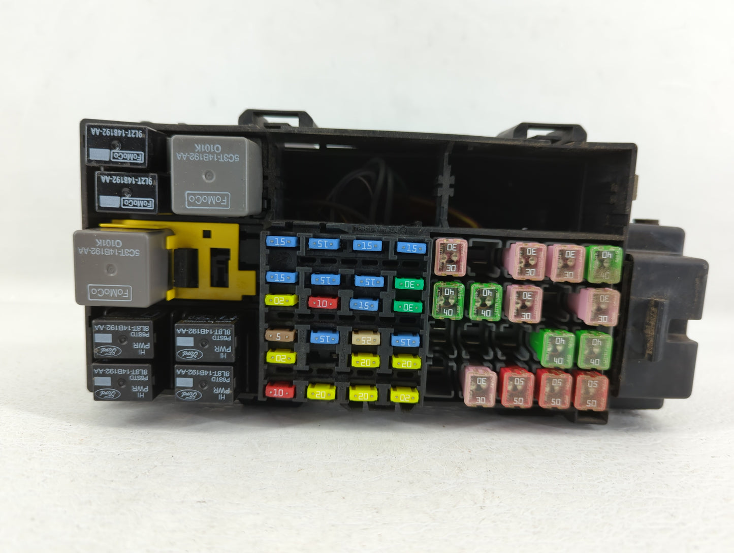 2002-2010 Mercury Mountaineer Fusebox Fuse Box Panel Relay Module P/N:2L5T14A075AA 8L9T14398CD Fits OEM Used Auto Parts - Oe