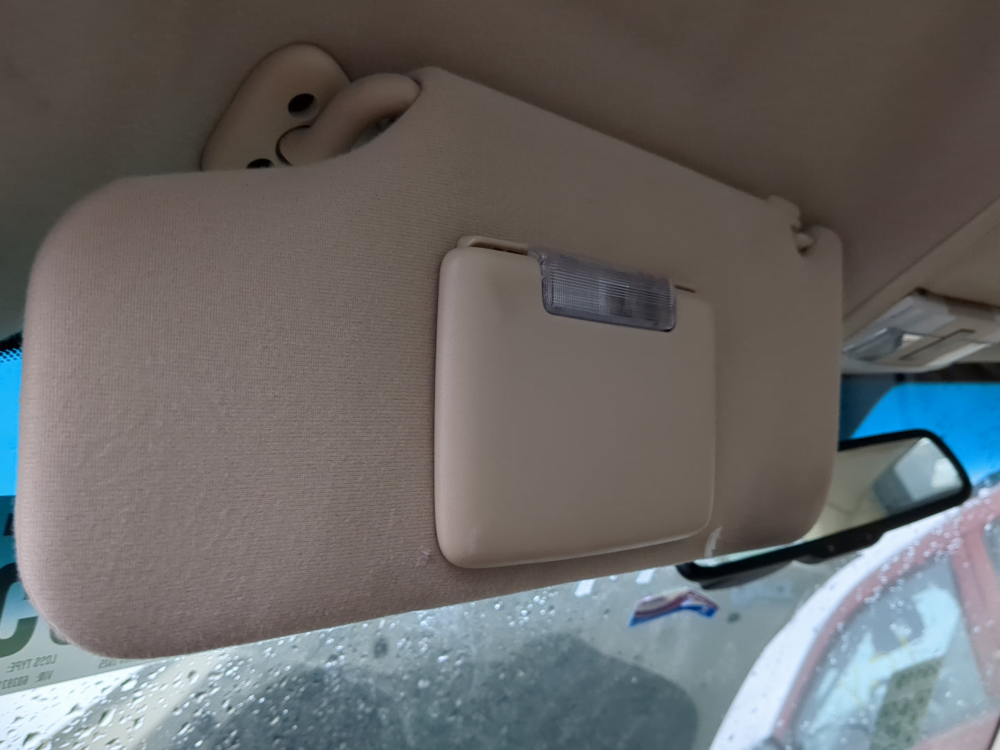 2008-2009 Mercury Sable Sun Visor Shade Replacement Driver Left Mirror Fits Fits 2008 2009 OEM Used Auto Parts - Oemusedauto