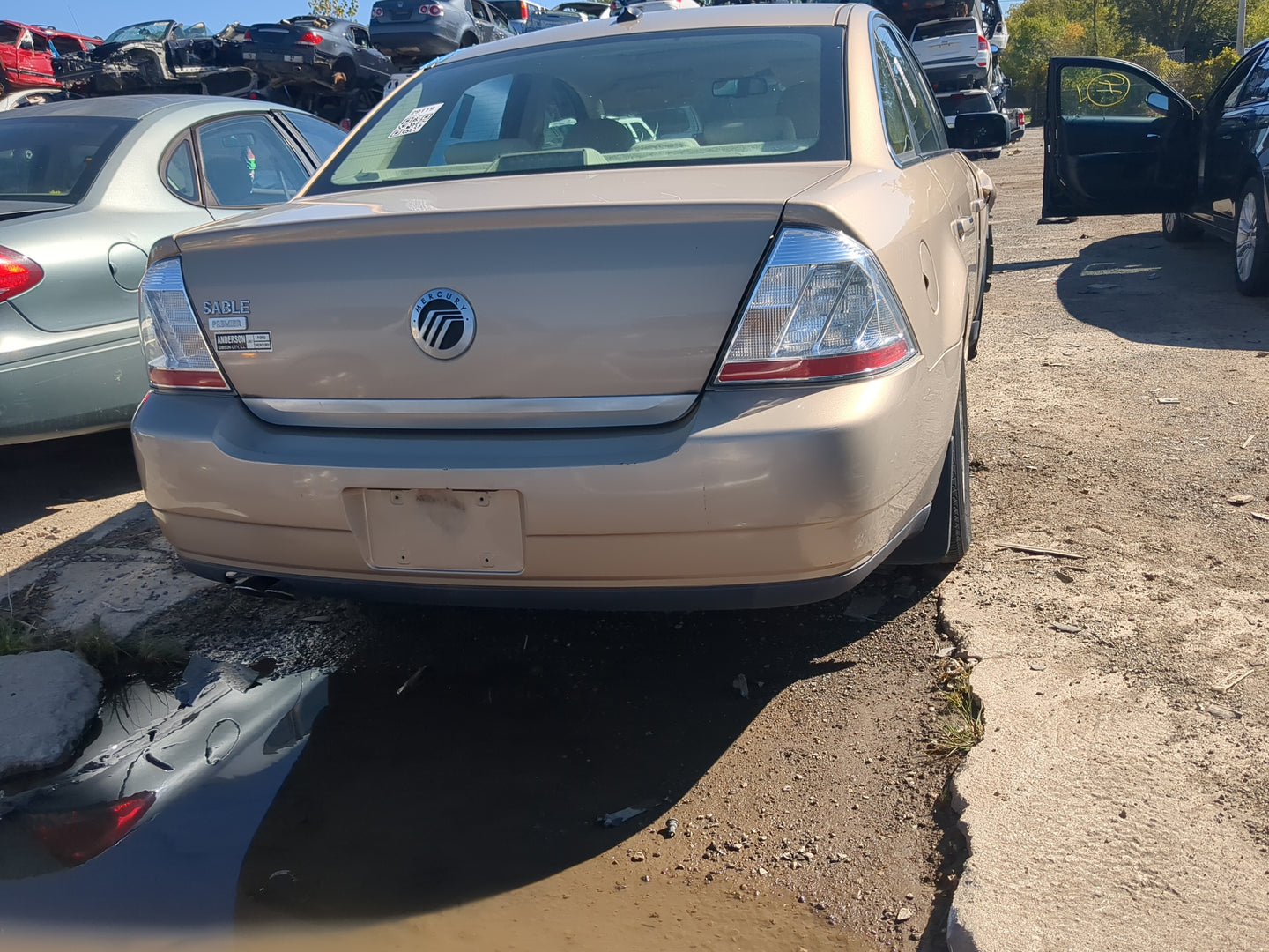 2008-2009 Mercury Sable Trunk/decklid/hatch/tailgate Oem - Oemusedautoparts1.com