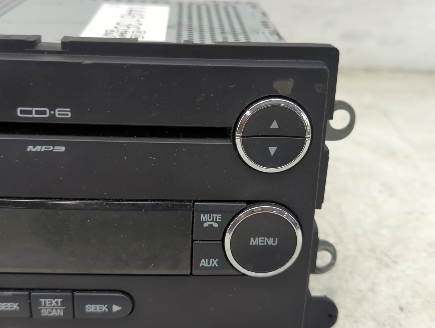 2008-2009 Mercury Sable Radio AM FM Cd Player Receiver Replacement P/N:8G1T-18C815-DA 8G1T-18C815-AB, 28085634 Fits Fits 200