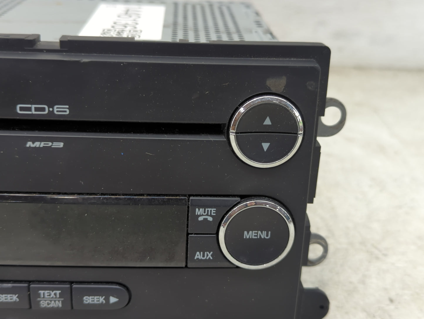 2008-2009 Mercury Sable Radio AM FM Cd Player Receiver Replacement P/N:8G1T-18C815-DA 8G1T-18C815-AB, 28085634 Fits Fits 200